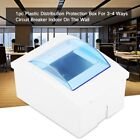 Plastic Indoor Wall mount Breaker Box for 4 DIN Rail Mount Circuit Breakers