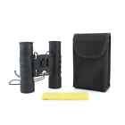 Compact Pocket Binoculars 10x25mm with Belt Case, Cleaning Cloth, and Neck Strap