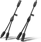 Solar Connectors Y Branch Parallel PV Adapter Cable