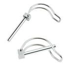 2 Pcs M4.5 Stainless Steel 316 Quick Lock Release Pin, Coupler Safety Pin