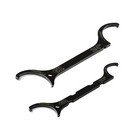 Electricians Must-Have Panel Locknut Wrench Set (½" & ¾" )  Tight Space Tool