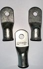 3 Pack 2AWG Tinned Copper Wire Connector Lug for 1/4" (M6) Bolt