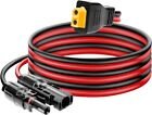 Solar Panel (MC4) to XT60 Portable Power Station Cable