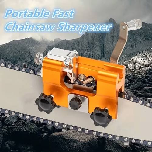 Poor Mans Field Ready Chain Saw Sharpener Jig